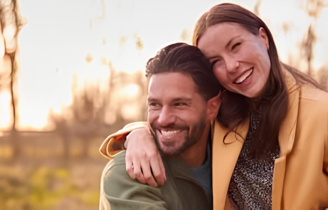Couple meeting for the first time